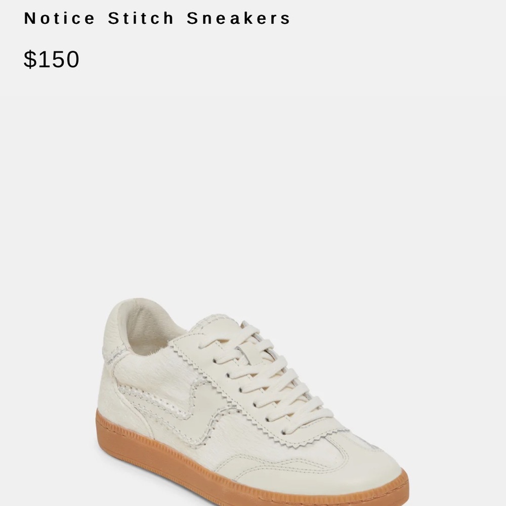 BRAND NEW Dolce Vita white notice sneakers!